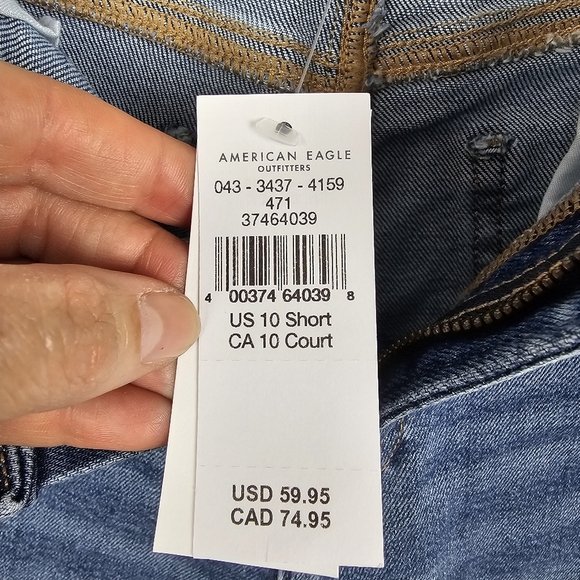 American Eagle '90s Bootcut Jeans NWT 10 Short - Picture 3 of 13